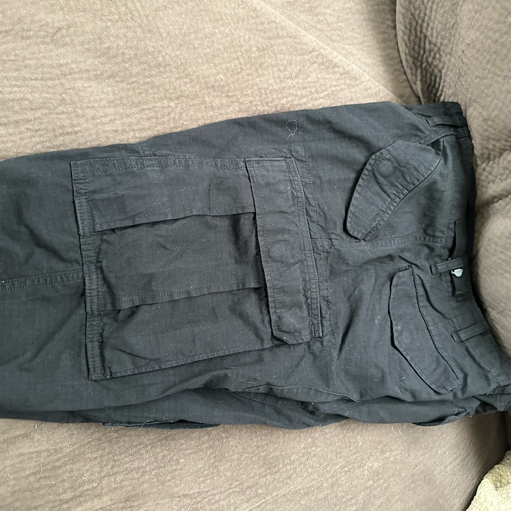 Men's Black Cargo Pants